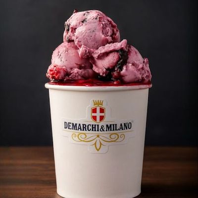 Helado Amarena Stracciatella