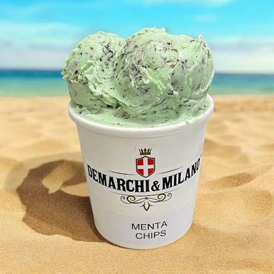 Helado Menta Chips