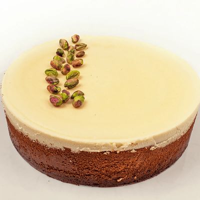 Cheesecake Pistacho y Chocolate Blanco (12 porciones)