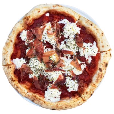Pizza Prosciutto e Stracciatella