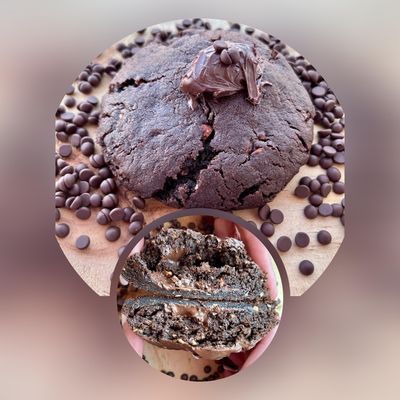 Galletas New York - Doble Choco con Almendras