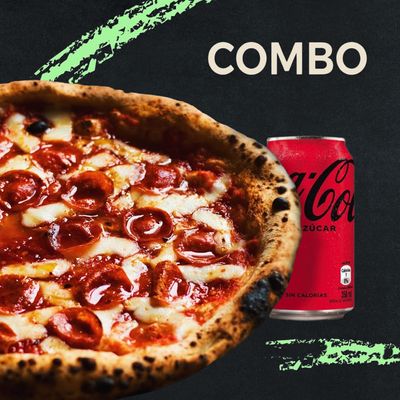 COMBO CHILLI HONEY 🍕🥤