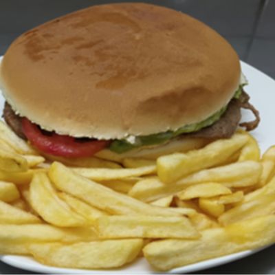 Combo Churrasco Italiano 16cm y Papas Fritas