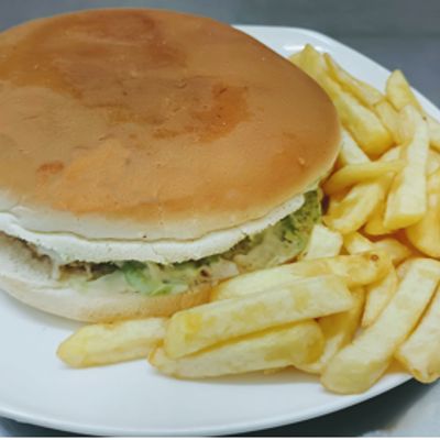 Combo Lomito Italiano 16 cm y Papas Fritas