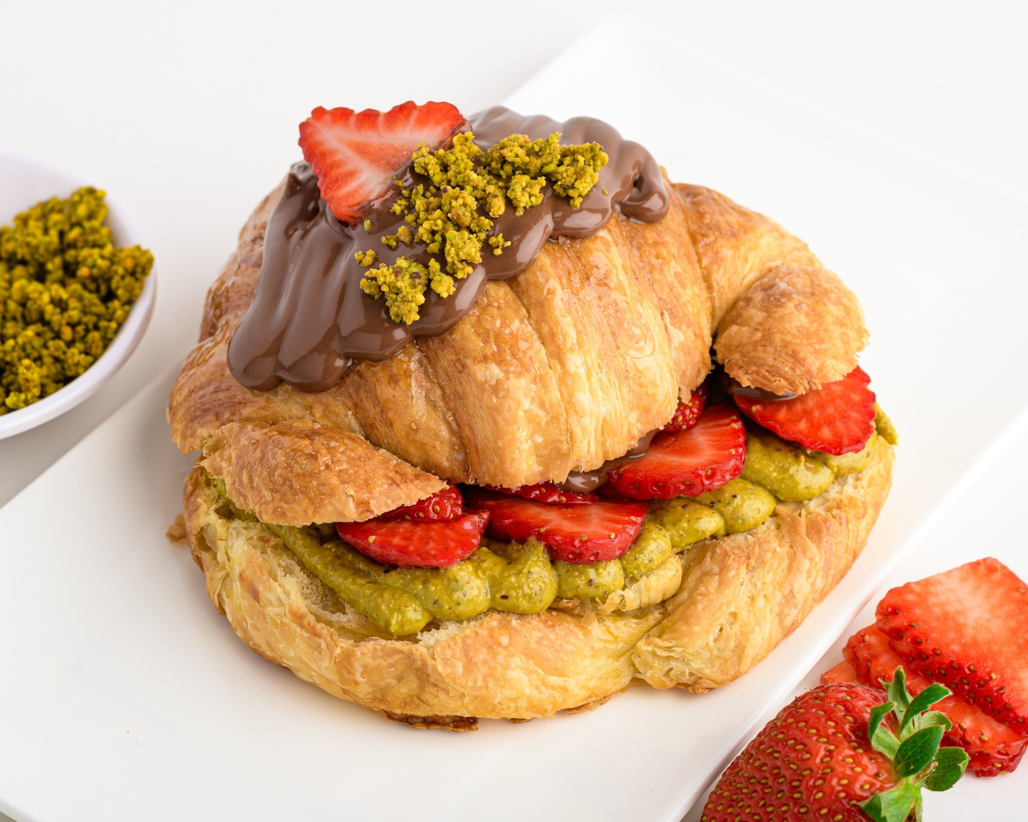 Croissant Pistacho Nutella