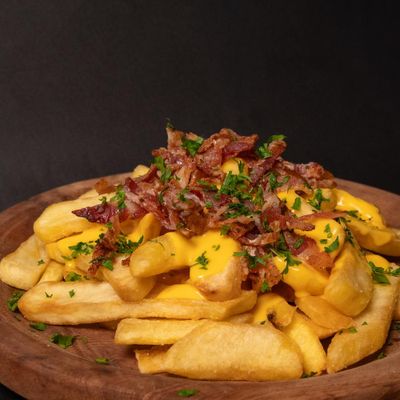 FRIES TOCINO AHUMADO