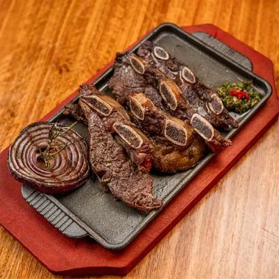 Asado de tira banderita