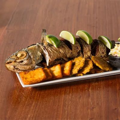 Pescado frito