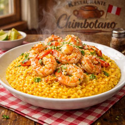 Risotto De Camarones