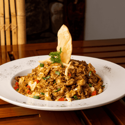 Arroz Chaufa de Pollo