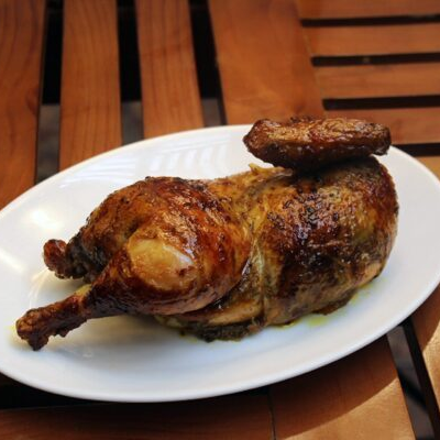 ½ pollo