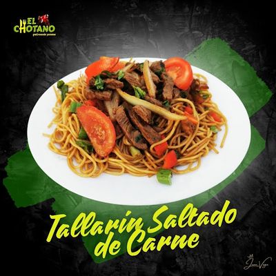 TALLARIN SALTADO DE CARNE