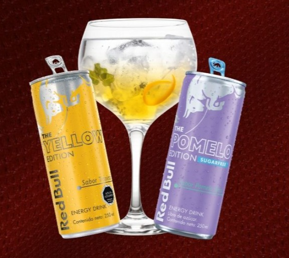 Red Bull Tropical (Gin + Red Bull Yellow)