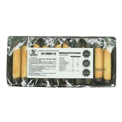 Barquillo con Chocolate Poppies