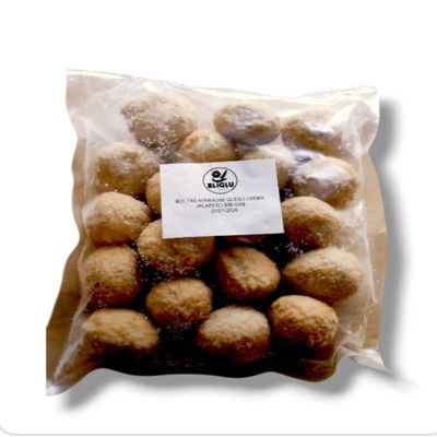 Bolitas de jalapeños queso crema 500 grs.