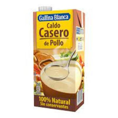 caldo casero de pollo