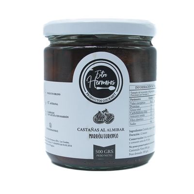 Castañas al Almibar 500gr