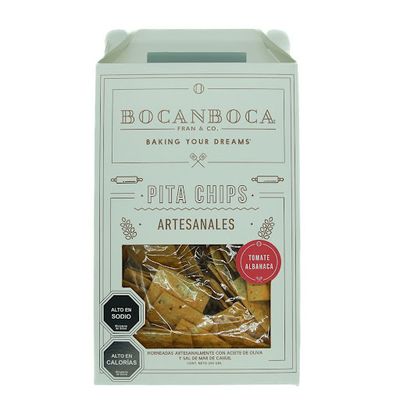 Crackers Bocanboca Tomate albahaca