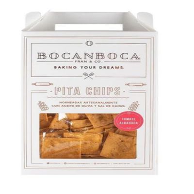 Crackers Bocanboca tomate albahaca