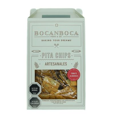 Crackers Tomate albahaca