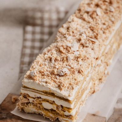 Crocante Almendra Lúcuma manajar Le Banquet