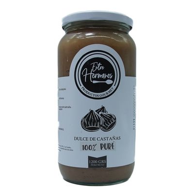 Dulce de Castaña 100% puré 1.200gr