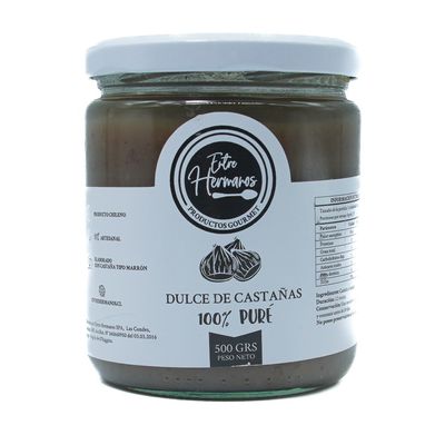 Dulce de Castaña 100% puré 500gr