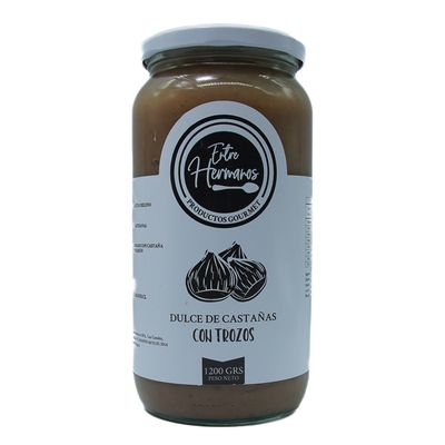 Dulce de Castaña con trozos 1.200gr