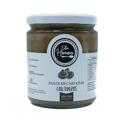 Dulce de Castaña con trozos 500gr