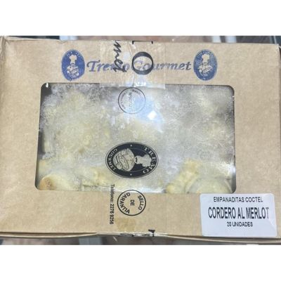 Empanaditas cordero al merlot 20 unid.