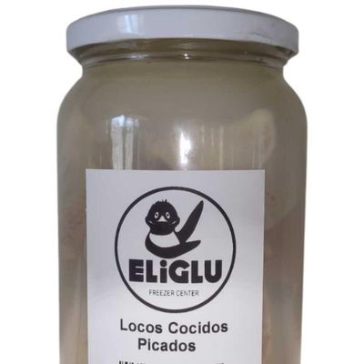 Locos Cocidos picados frasco grande