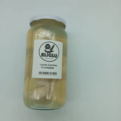 Locos Cocidos frasco grande 9 unid.