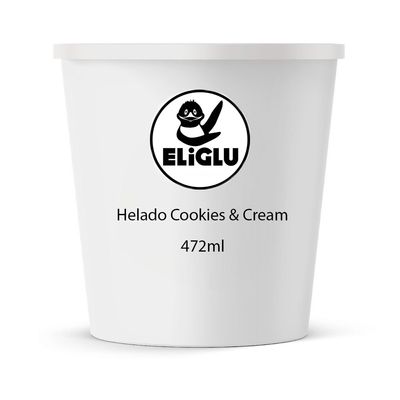 Helado Cookies & Cream Eliglu Grande