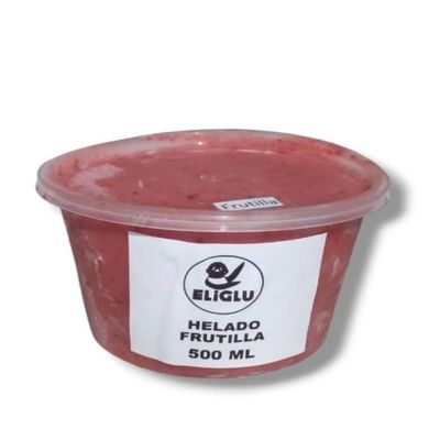 helado frutilla 500 ml