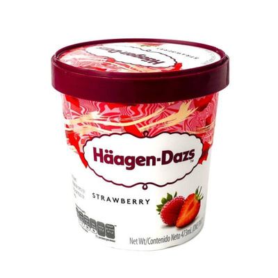 Helado frutilla  Grande H.Dazs