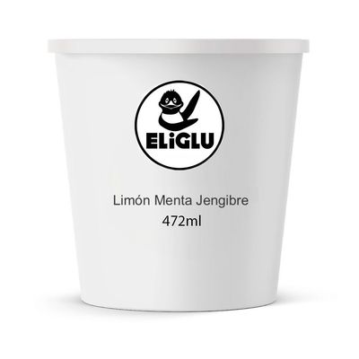 Helado Limón Menta Jengibre Grande
