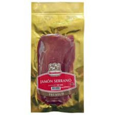 jamon serrano 100 grs omeñaca