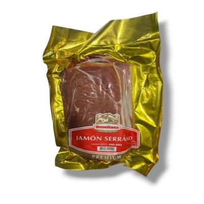jamon serrano 500 grs omeñaca