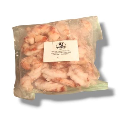 langostino argentino pelado desvenado 16/20 500 grs