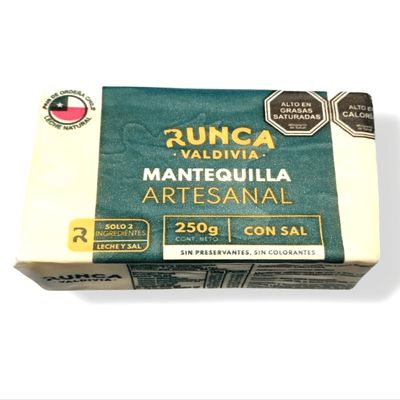 Mantequilla con sal Runca  250 gr