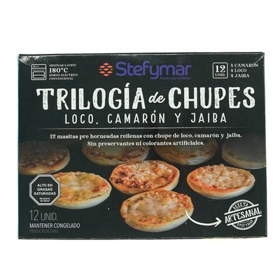 Mini chupes Mariscos Surtidos