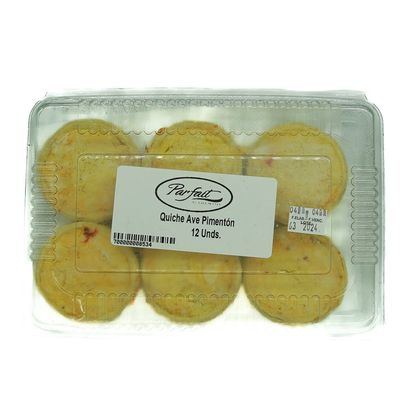 Mini Quiches Ave queso pimiento 12 unidades