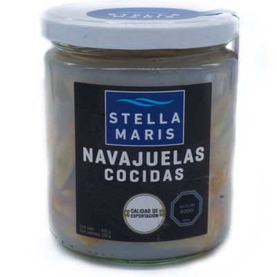 Navajuelas en frasco