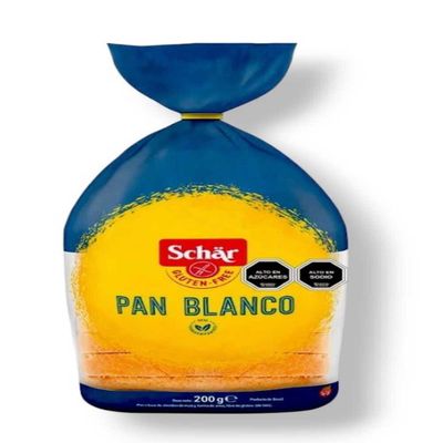 Pan blanco sin glutén