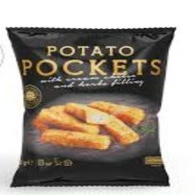 Papas pockets espinaca mozzarella