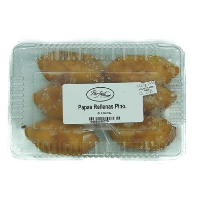 Papas Rellenas Pino 6 unidades