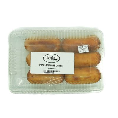 Papas Rellenas Queso 6 unidades