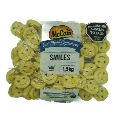 Papas Smiles McCain 1,5 kilos