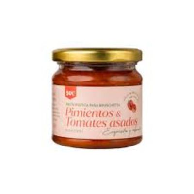 Pasta de pimientos y tomates asados 200 grs