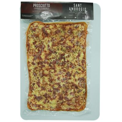 Pizza Prosciutto Masa Focaccia